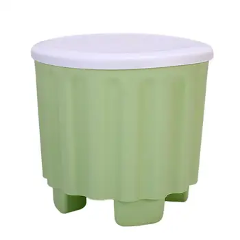 

1 pc Storage Stool Stackable Plastic Multifunction Fashion Footstool Storage Box Creative Chair for Office Home Hotel