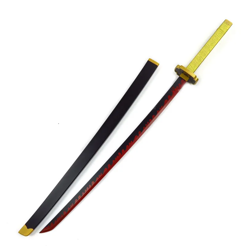 Демонический убийца деревянный меч нож оружие лезвие дьявола Tsugikuni yorichi косплей