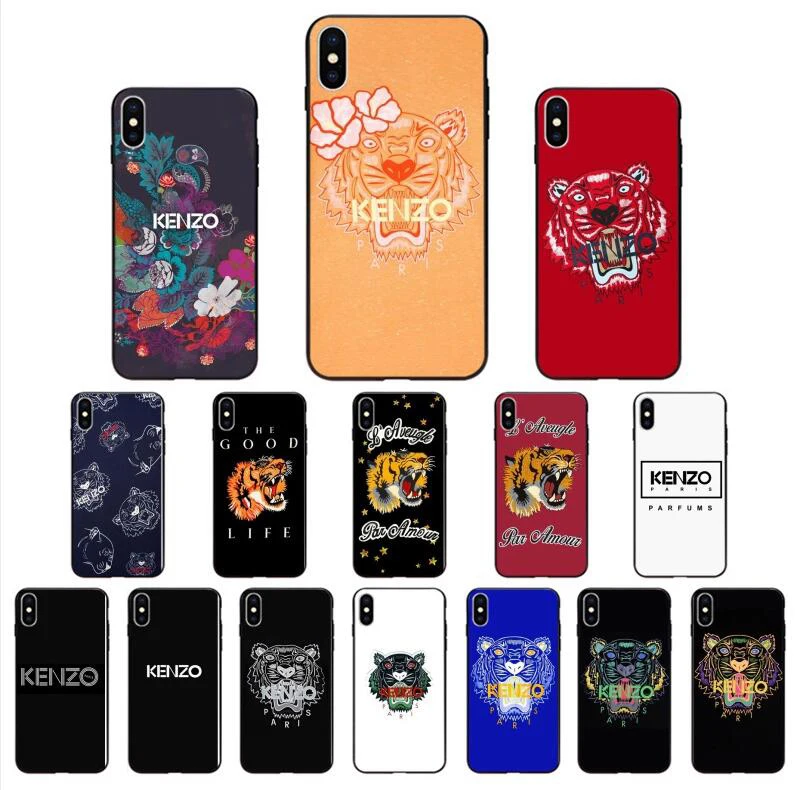 Roaring tiger брендовый мягкий чехол для телефона из ТПУ 1 чехол для телефона для Apple iPhone 8 7 6 6S Plus X XS MAX 5 5S SE XR 11pro max Чехол для мобильного телефона s