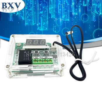 

W1209 DC12V cool temp thermostat temperature control switch temperature controller thermometer thermo controller+Acrylic Box