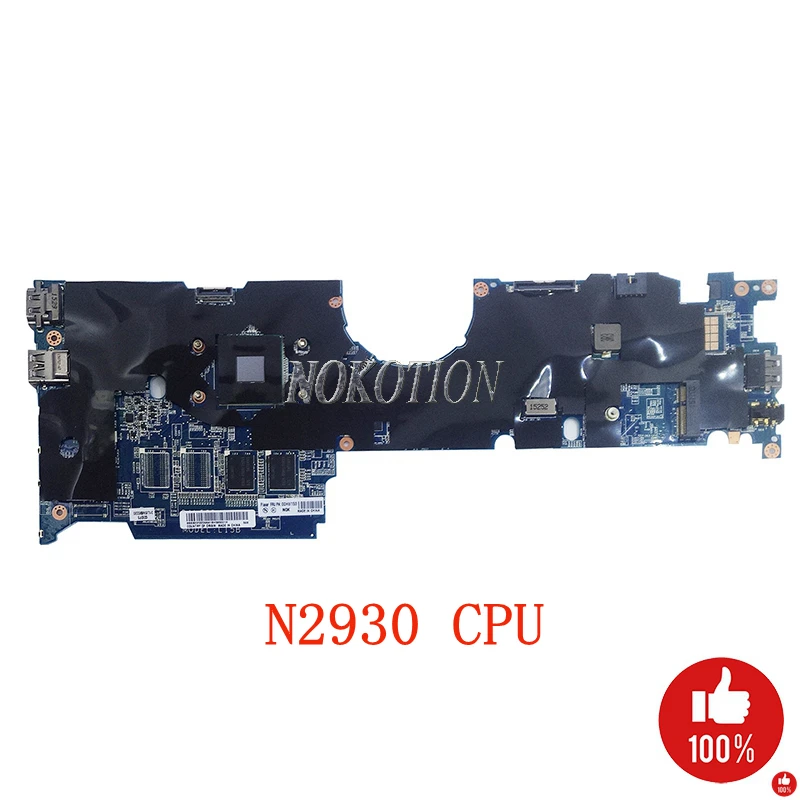 Материнская плата NOKOTION DALI5BMB8G0 для ноутбука Lenovo ThinkPad Yoga 11e 11 6 ''N2930 CPU 4G память 0HW159