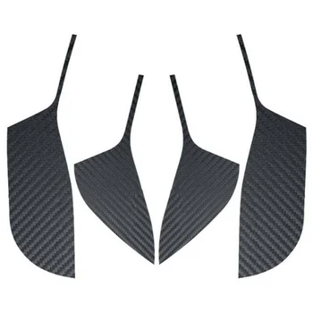 

Car Carbon Fiber Black Door Anti Kick Pad Protection For Tesla Model S 14-18 Car Interior Accessories