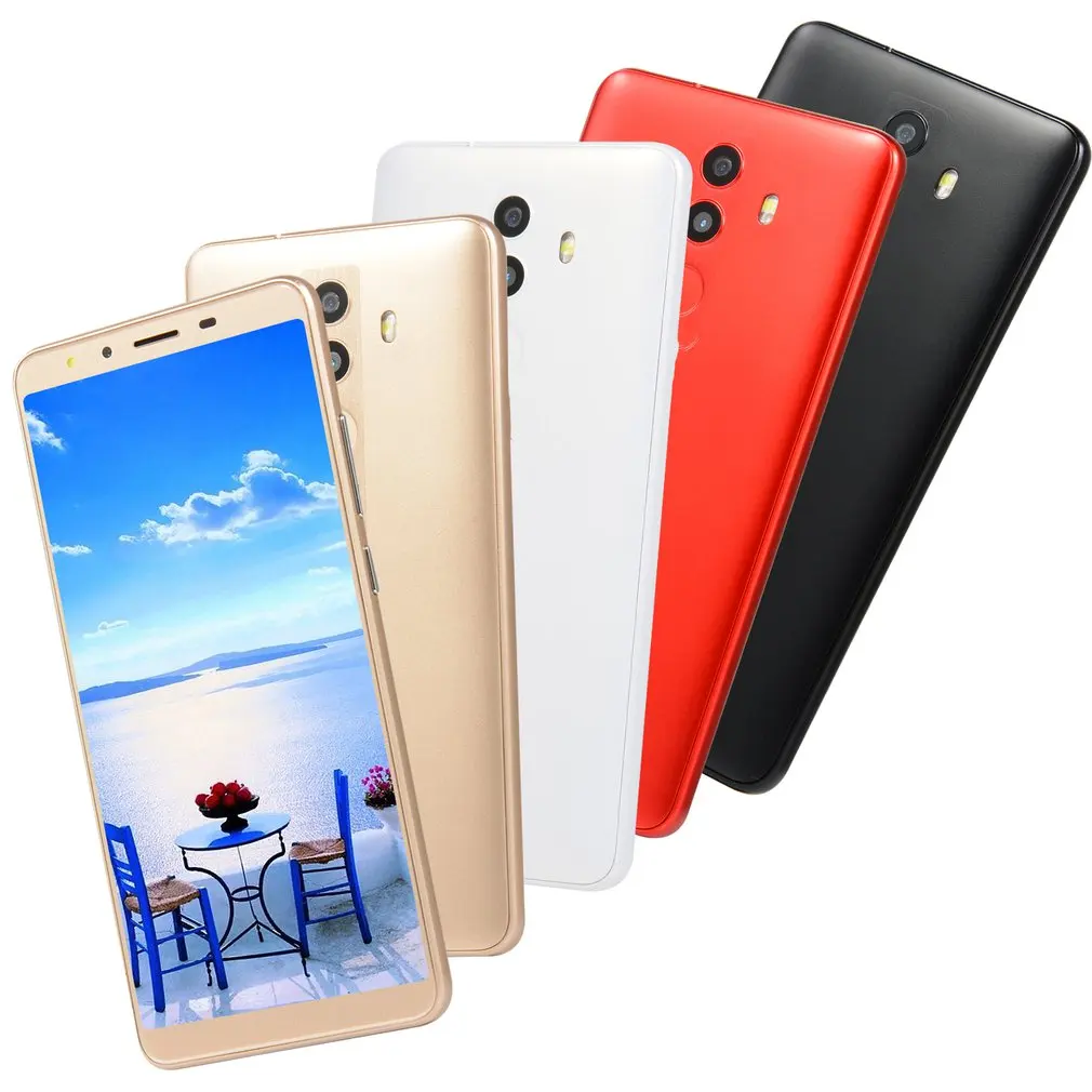 4G смартфон 5,72 дюймов Android четырехъядерный двойной Sim глобальная версия связи мобильный телефон машина отпечатков пальцев Смартфон