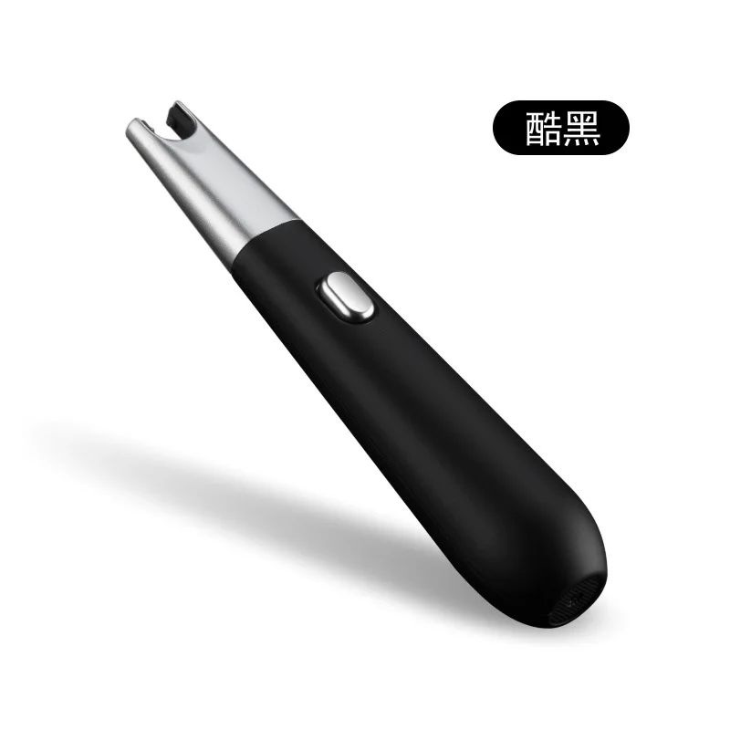 Мини-usb перезаряжаемый пистолет для поджига для барбекю USB Электронная зарядка Прикуриватель ветрозащитный негорящий без газовых зажигалок - Цвет: 2