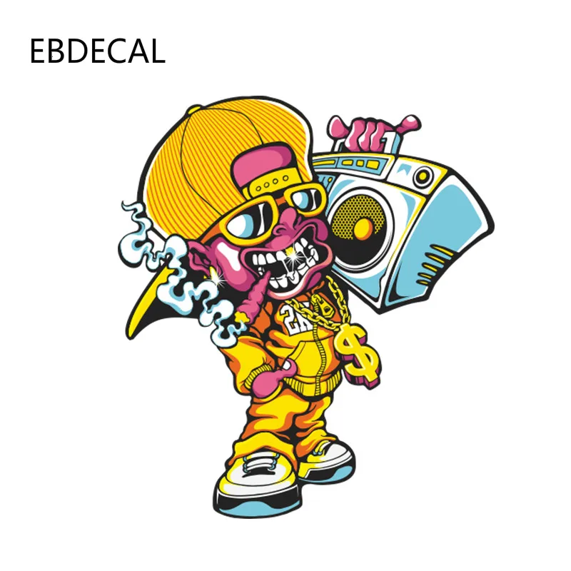 Ebdeckle персональный дьявол переноска магнитофон для Авто/бампер/окно/наклейка на