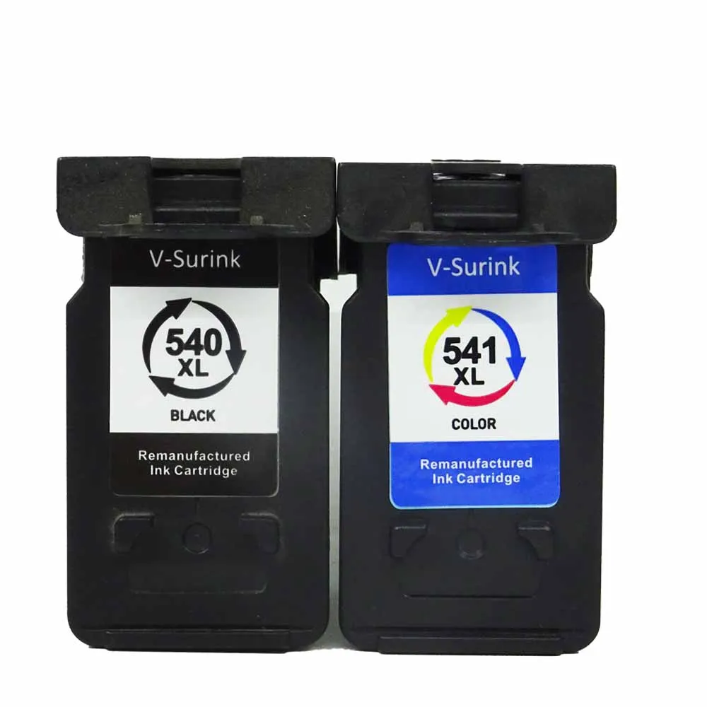 

V-Surink PG-540 CL-541 For Canon PG540 CL541 Ink Cartridge pg 540 for Pixma MG4250 MG3250 MG3255 MG3550 MG4100 MG4150 printer