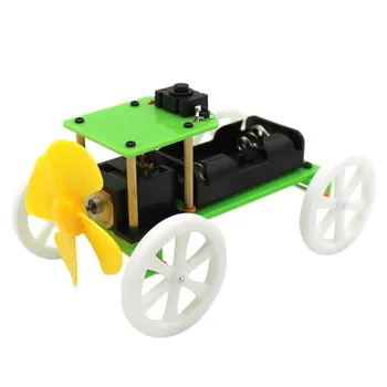 

Toys for children DIY Car Kit Educational Gadget Hobby ABS Wind Power Car Toy Funny Gadget Hobby Gift