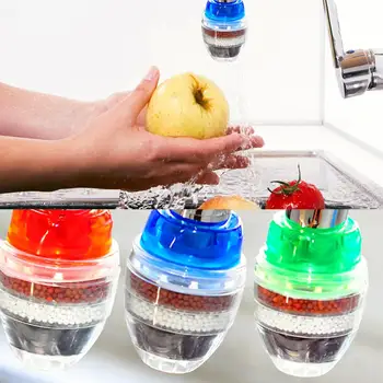 

Kitchen Faucet, Home Water Purifier, 5 Layer Water Purifier, Activated Carbon Filtration, Faucet Mini Purifier