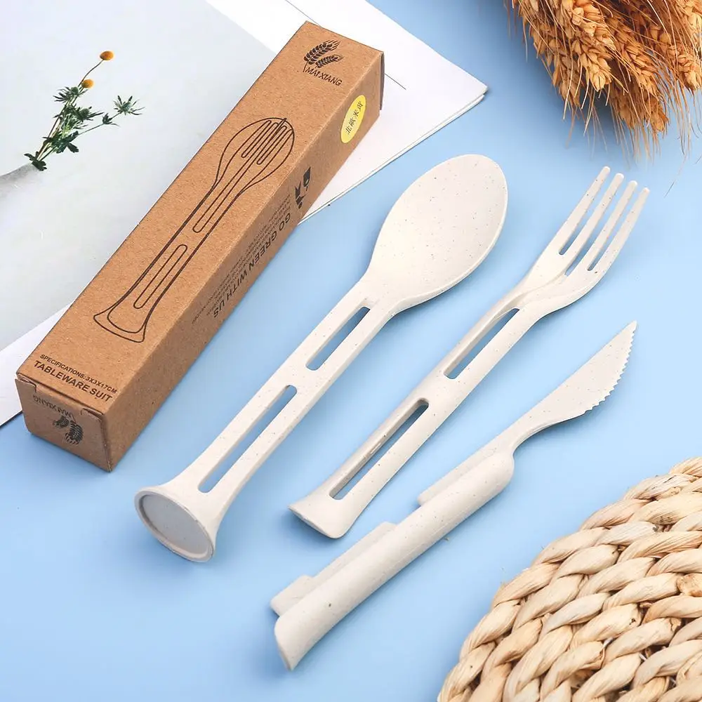 1~10PCS Convenient To Carry Travel Essentials Wheat Fiber Portable Kitchen  Accessories Versatile And Practical Great For Travel - AliExpress