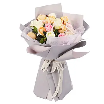 

40pcs 60x60cm Flower wrapping paper double complexion waterproof wrapping paper flower florist free shipping