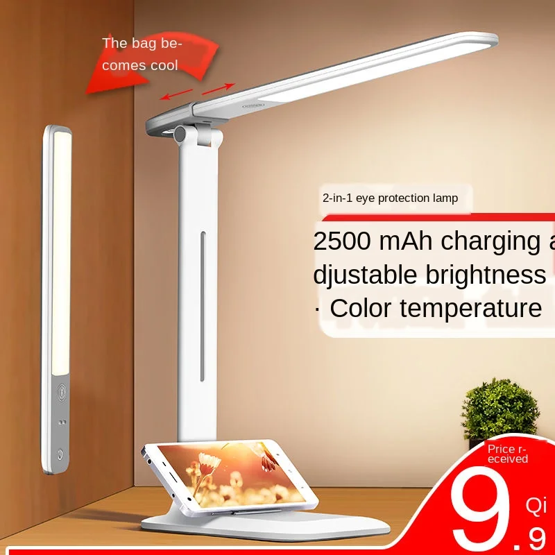 

Dimmable Desk Reading Light Foldable Rotatable Touch Switch LED office table Lamp USB Charging Port Timing Night Lamp