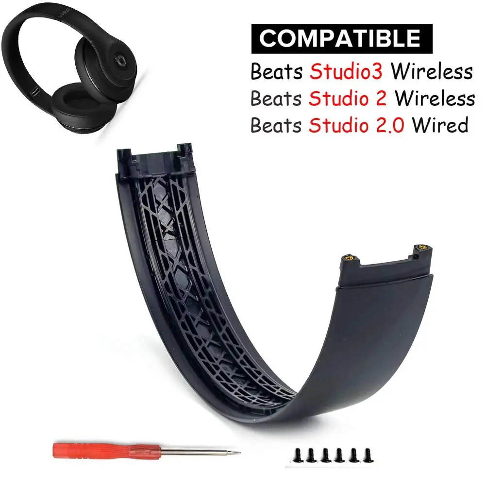 Replacement Top Headband Earphone spare parts with Compatible Beats Studio 2 Studio3 Over Ear Headphone Kits
