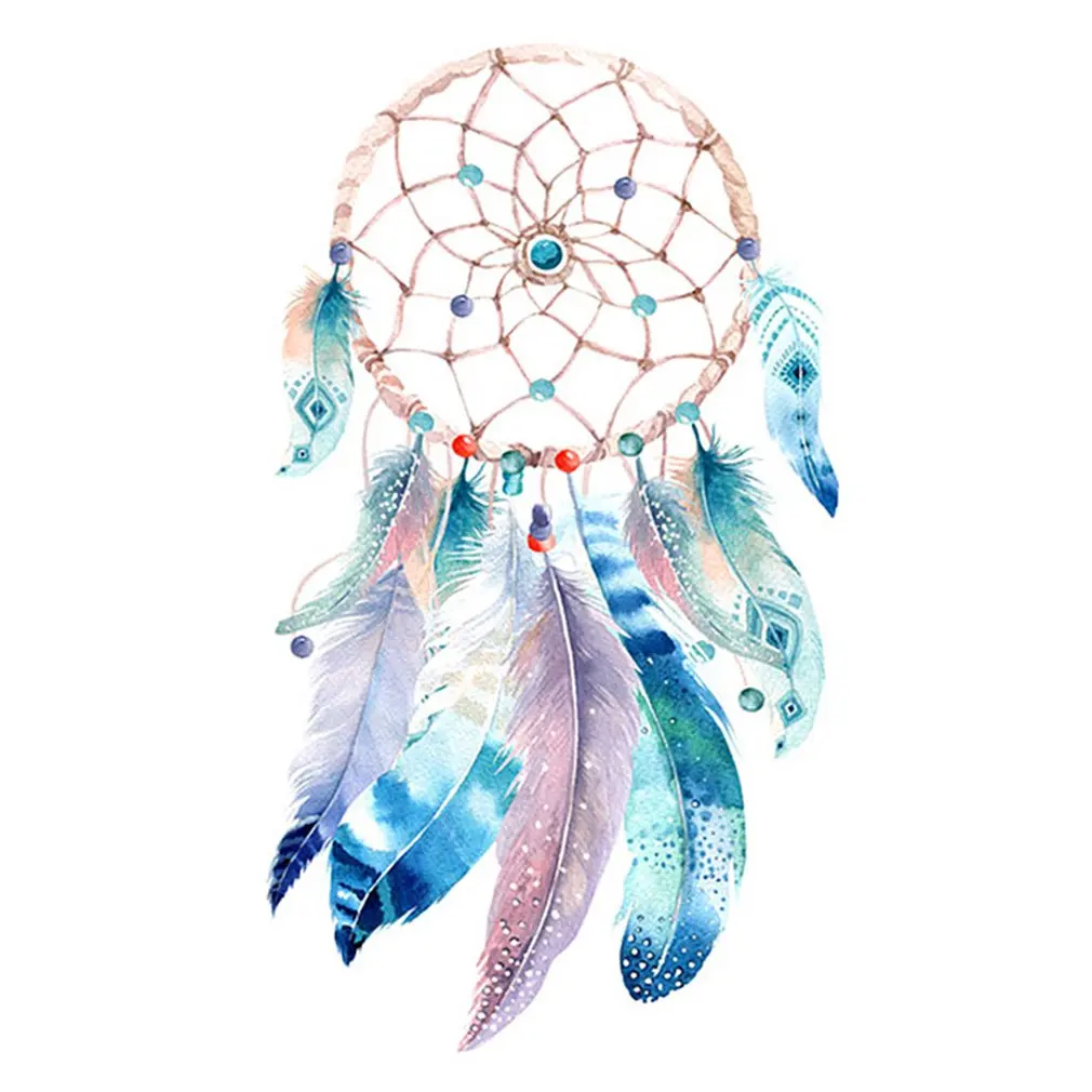 

3D Dream Catcher Pattern Sticker Classic Toys for Kids Adult T-Shirt Heat Transfer Sticker Washable Iron On Applique Best Toys