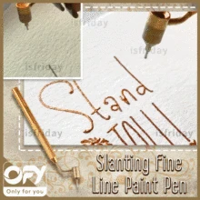 OFY® Slanting Fine Line Paint Pen Precision Touch Up Paint For Rock Chips And Scratch Repair Sign Pen Rock Painting Accessory