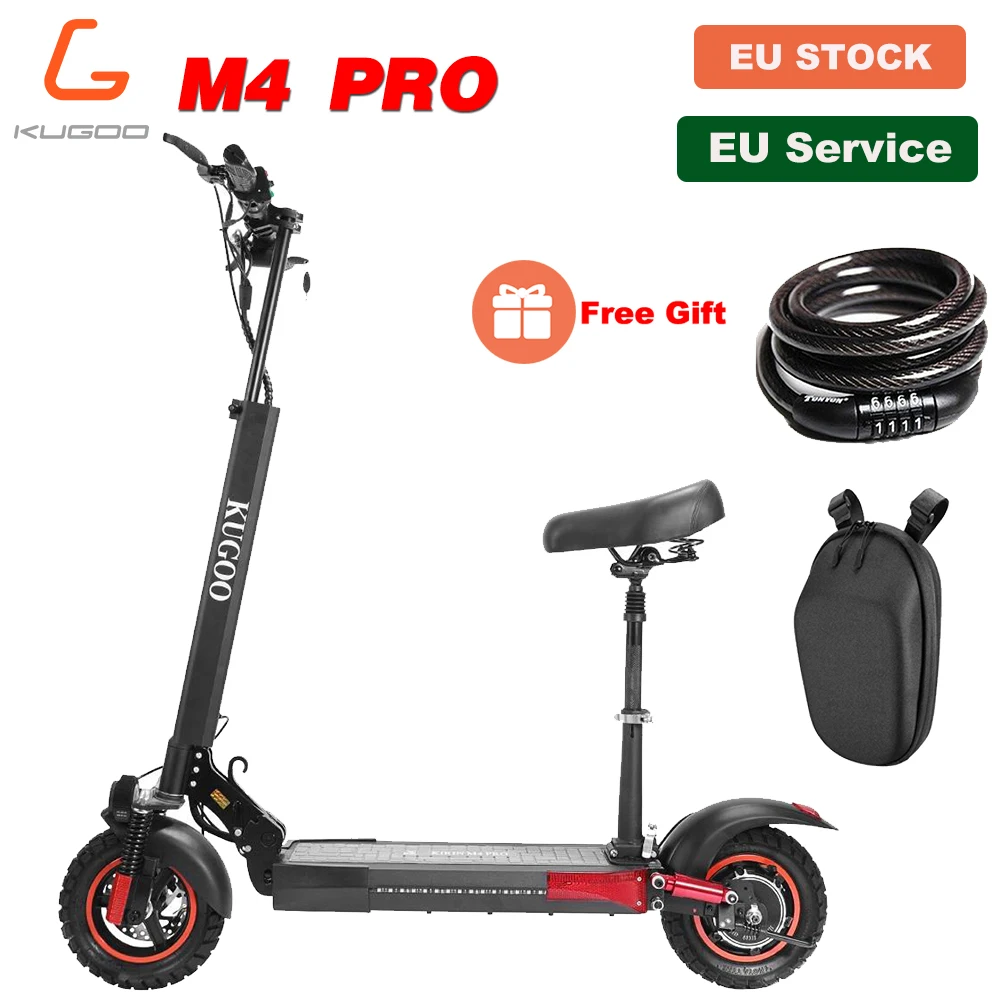 Official Store] KUGOO KIRIN M4 PRO Folding Electric Kick Scooter 48V 500W  13AH 65KM 45KM/H Scooter electric For adults PK M365|Electric Scooters| -  AliExpress