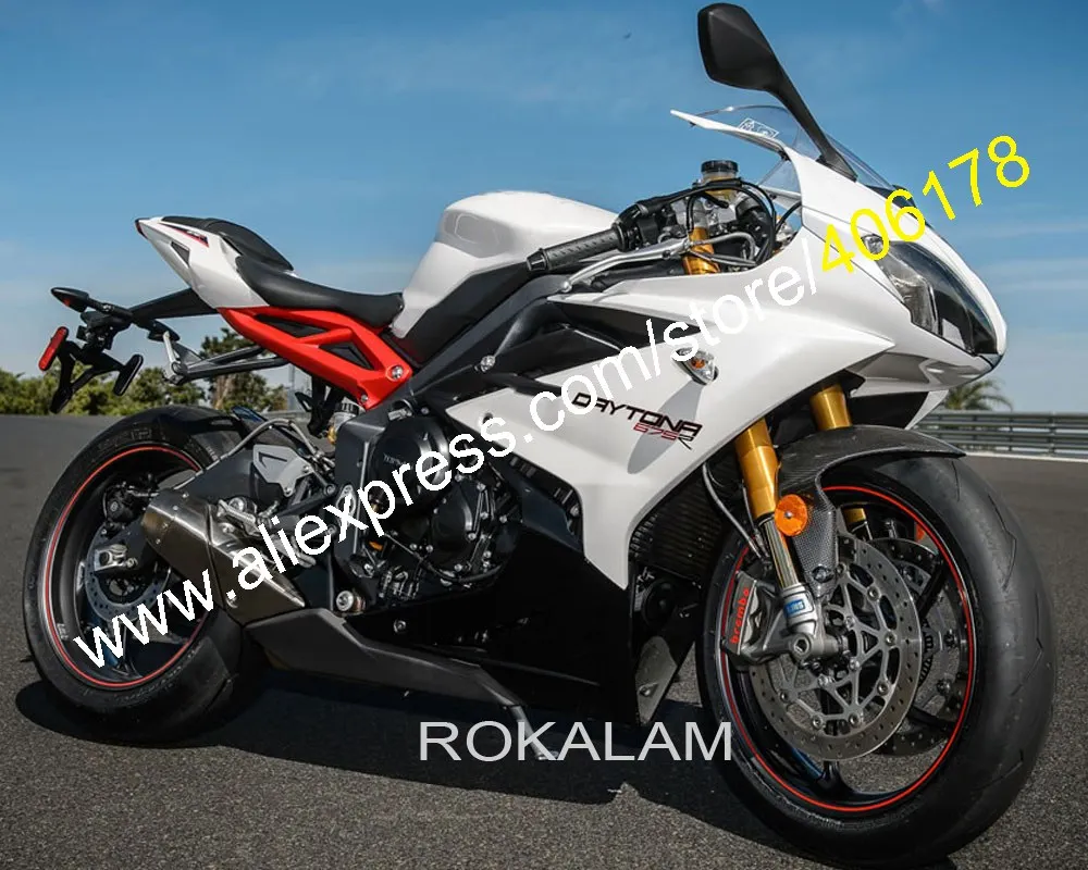 Аксессуары для Triumph Daytona 675 запчасти 2013 2014 2015 2016 Daytona675 13-16 белый черный на рынке
