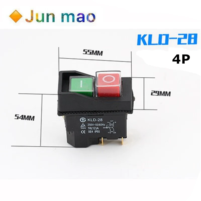 interruptor eletromagnetico interruptor de botao magnetico kld 05