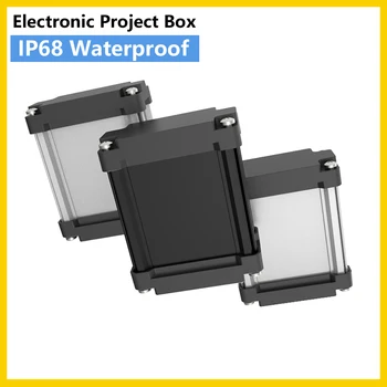 

Wire Connector Box Water proof Electronics Enclosure DIY Alminum Box Battery Enclosures Wall Mounting M06 75*40mm