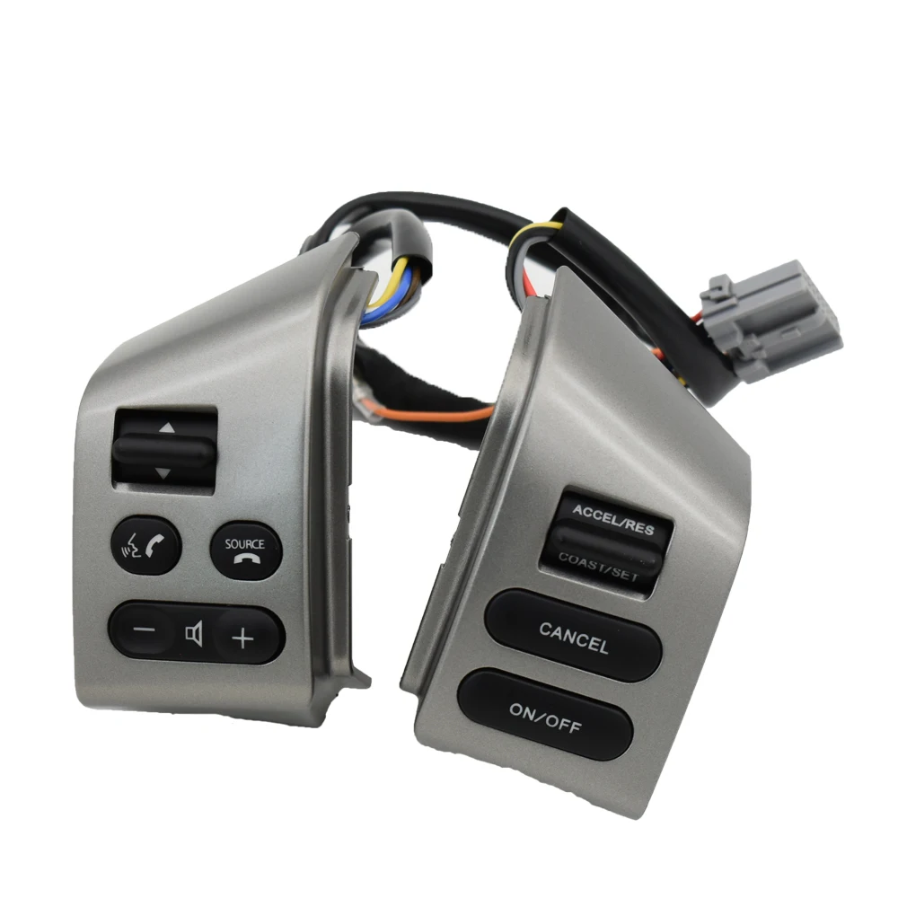 Многофункциональный руль круиз контроль звука Bluetooth кнопка переключения для Nissan LIVINA TIIDA SYLPHY - Цвет: TIIDASilver