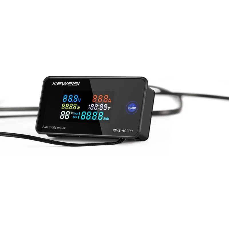 Medidores de tensão Elétrico do Wattmeter da C.a. Medidor Kws Ac300 kws ac300 medidor eletrico wattmeter da ca 01