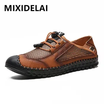 

New Summer Men Sneakers Fashion Spring Breathable Outdoor Men'S Shoes Men Casual Shoes Comfortable Mesh Loafers Shoes Size 38-48
