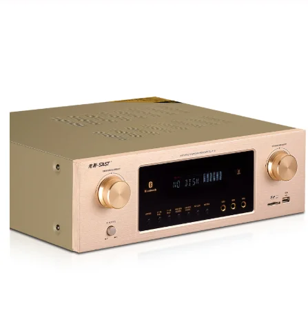 SU-115 усилитель 5,1 канальный 900 Вт/hifi Bluetooth USB/SD без потерь декодирование домашний ktv усилитель/три микрофона караоке хор
