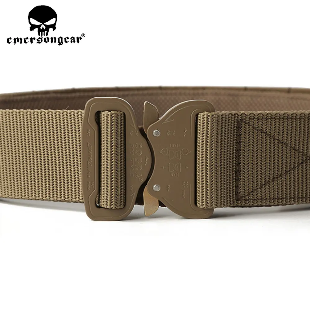 Emersongear Tactical LCS Combat Belt Buckle Airsoft Battle Inner Outer Suit  Waist Strap Belts Outdoor Climbing Sports EM9577