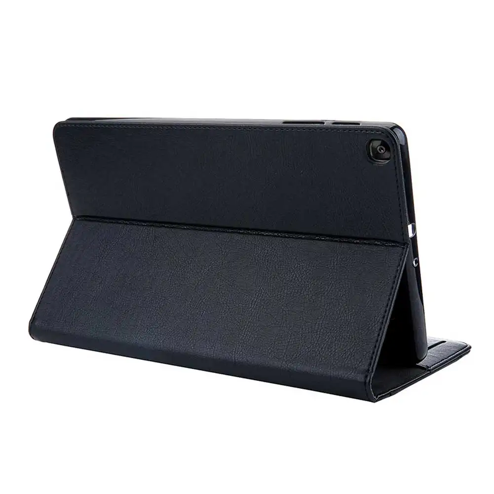 Слот для карт смарт-чехол для Samsung Galaxy Tab A 10,1 дюймов SM-T510 T515 Чехол Многофункциональный кожаный бизнес флип-чехол с подставкой
