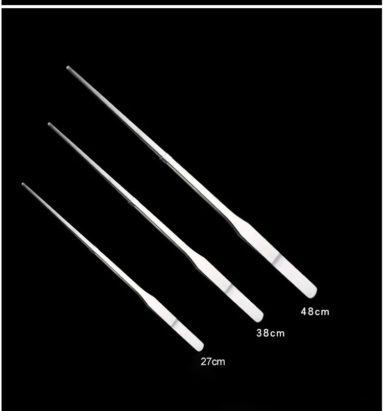 水草剪刀_水族馆平沙器不锈钢水草镊剪刀水草夹镊子_弯镊子27.38_04