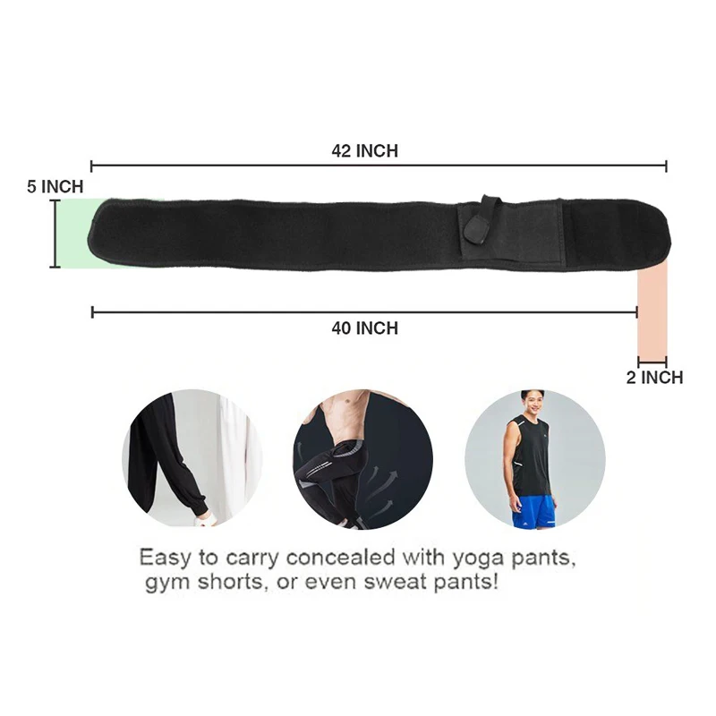 Concealment Belly Band Holster for Concealed Carry Fits up to a 42