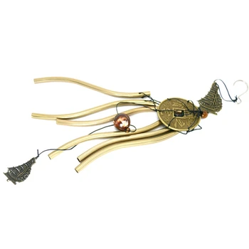 

Retro Wind Chimes Copper Metal Wind Chimes Rust-proof Church Blessing Wind Chimes For WindowNew