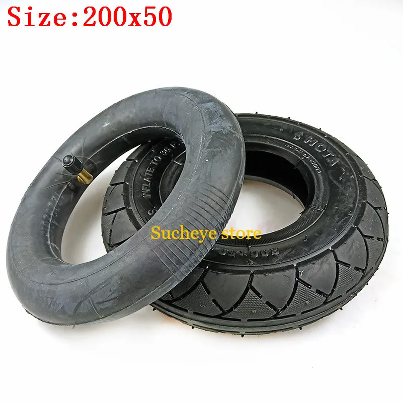 8 Inch Electric Scooter Wheel Tyres 200x50 Tire & Inner Tube for Razor Scooter E100 E150 E200 ESpark Crazy Cart Scooters 8 Inch Electric Scooter Wheel Tyres 200x50 Tire & Inner Tube for Razor Scooter E100 E150 E200 ESpark Crazy Cart Scooters