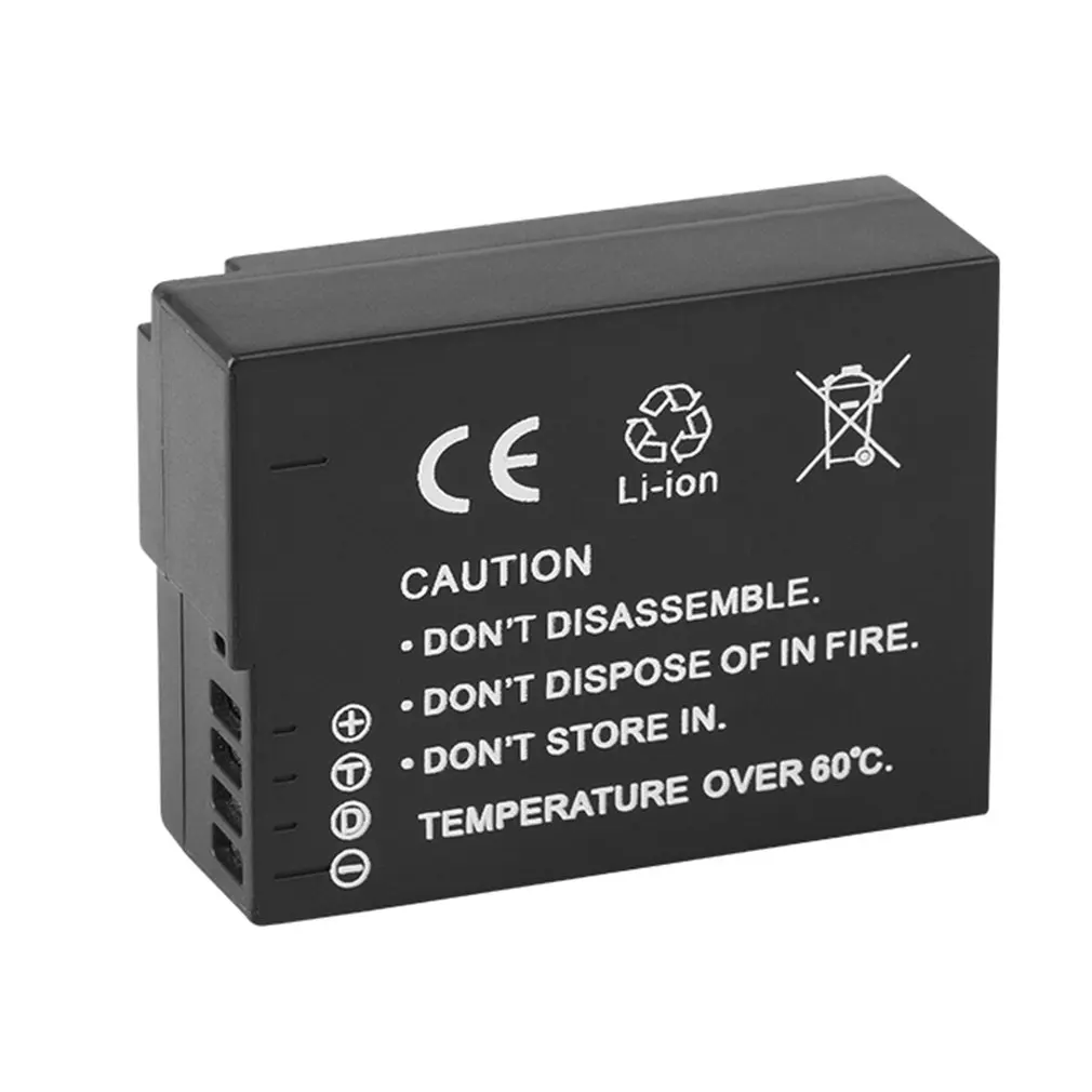 Безопасный 1200MAH 7,2 V литий-ионная аккумуляторная батарея для камеры черный подходит для камеры PANASONIC DMC-GH2 GH2