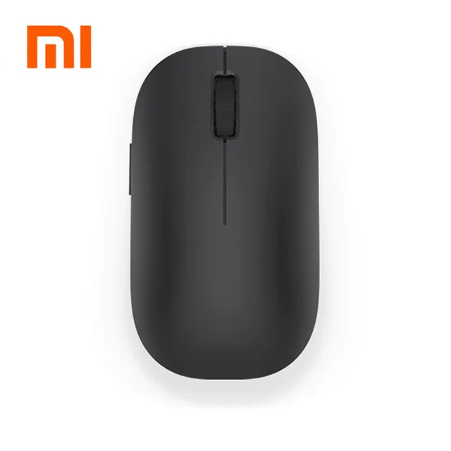 Оригинальная Xiaomi Mi беспроводная мышь удаленный беспроводной оптический RF 2,4 ГГц 1200 dpi двойной режим подключения компьютера Windows 7/8/10 - Цвет: Black