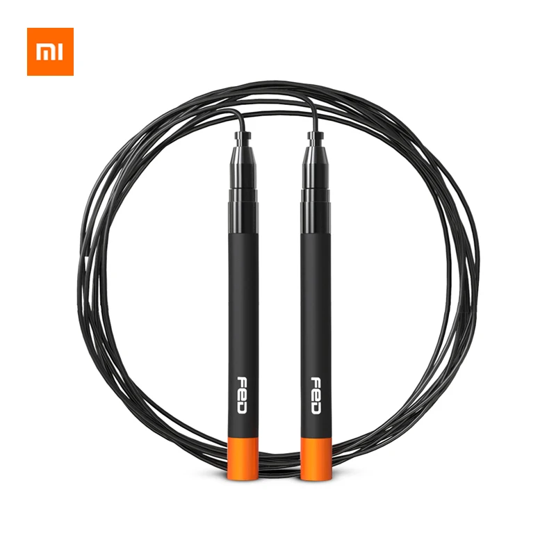 Xiaomi FED Wire Skipping Double Bearing Adjustable Racing Non-slip Grip Adjustable Length Fitness Wire Skipping