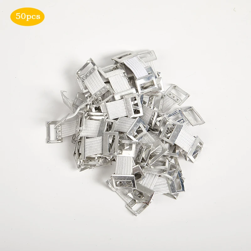 50Pcs Bandage Clips Replacement Elastic Bandage Wrap Stretch Metal Clips