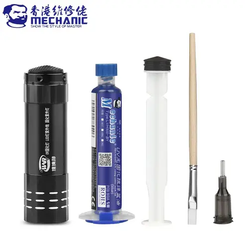MECHANIC UV Photosensitive Solder Mask Ink BGA PCB Circuit Board Paint Soldering Paste Oil Insulating Prevent Corrosive Arcing - Image 11