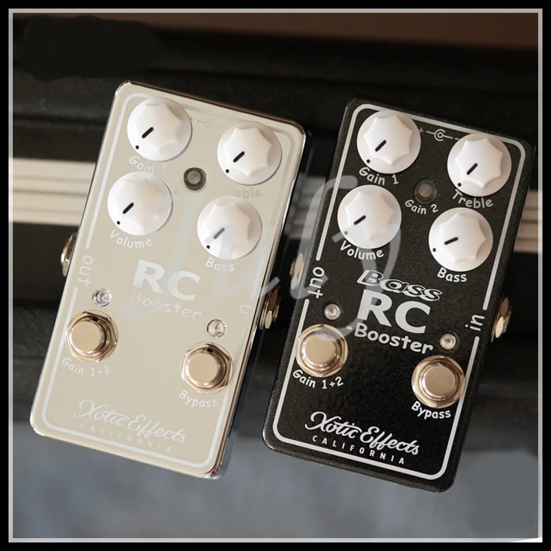 Xotic RC Booster v2 gitarre/bass BASS anreiz einzigen block wirkung