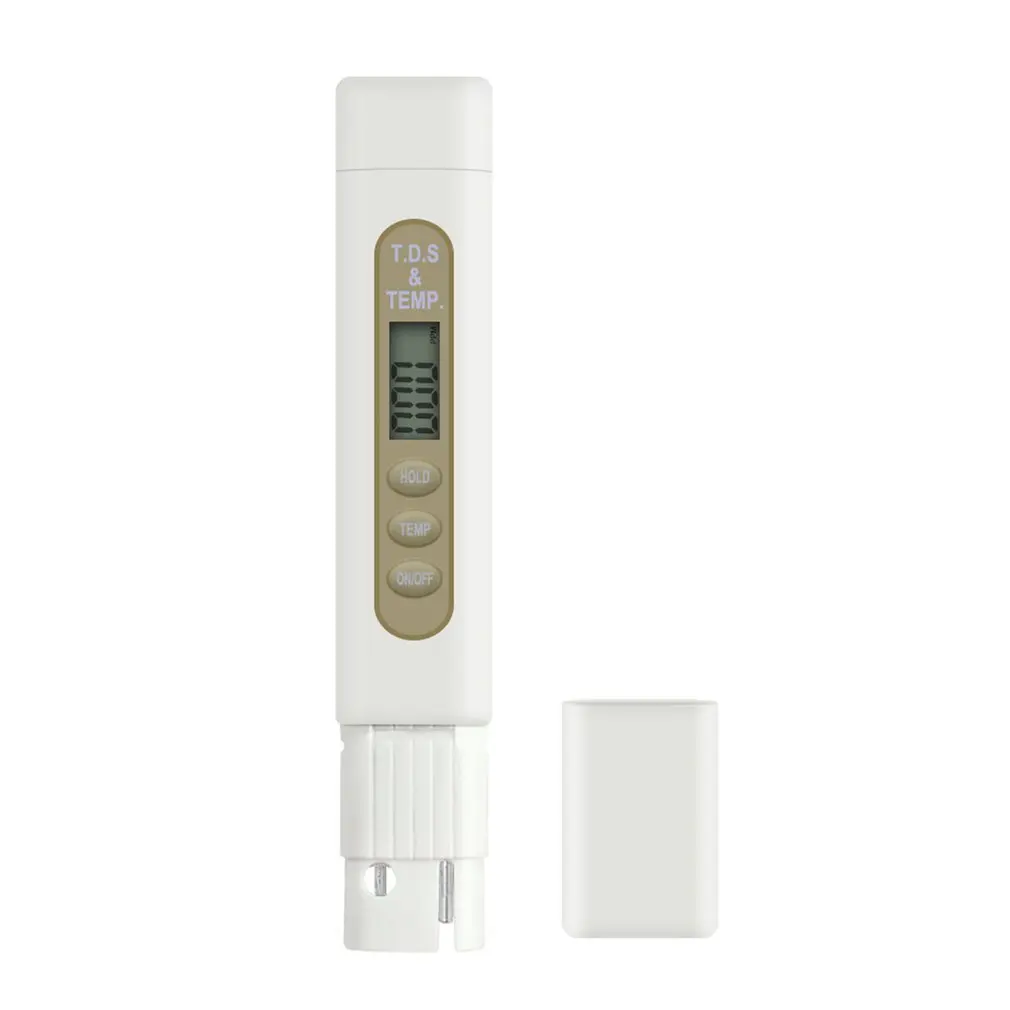 Portable Digital TDS/Temp Meter Detector Aquarium Water Quality Purity Tester Pen Filter Measuring Tool