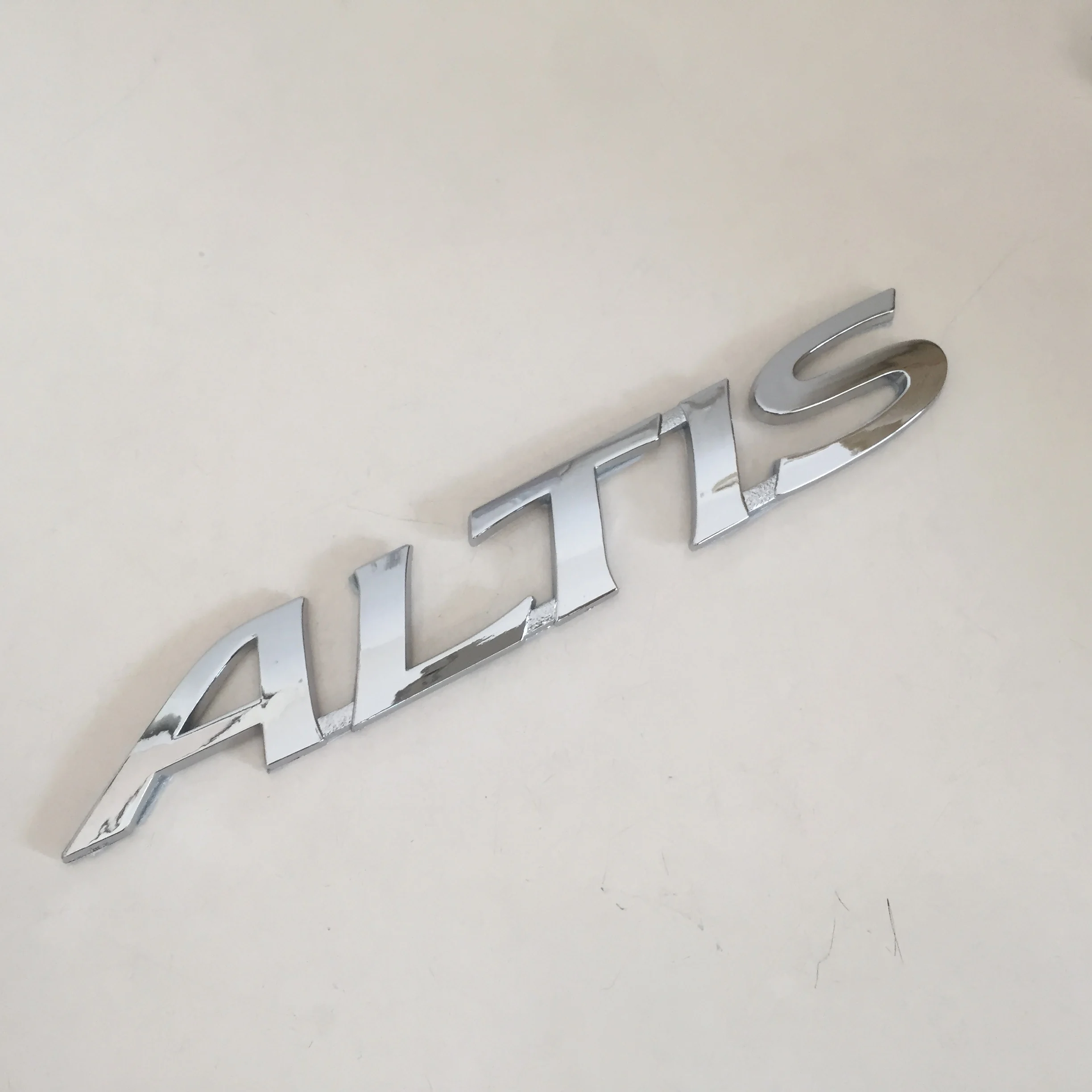 1 шт. 3D ABS ALTIS Автомобильная буква задний хвост фотоэмблема значок наклейка стикер