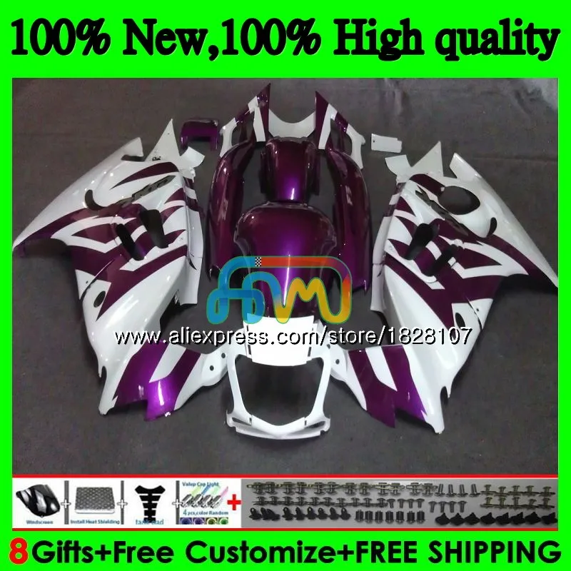CBR 600F3+ майка для HONDA CBR600FS CBR фиолетовый белый 600 FS F3 1995 1996 1997 1998 3BS. 69 CBR600 F3 CBR600F3 95 96 97 98 обтекатель