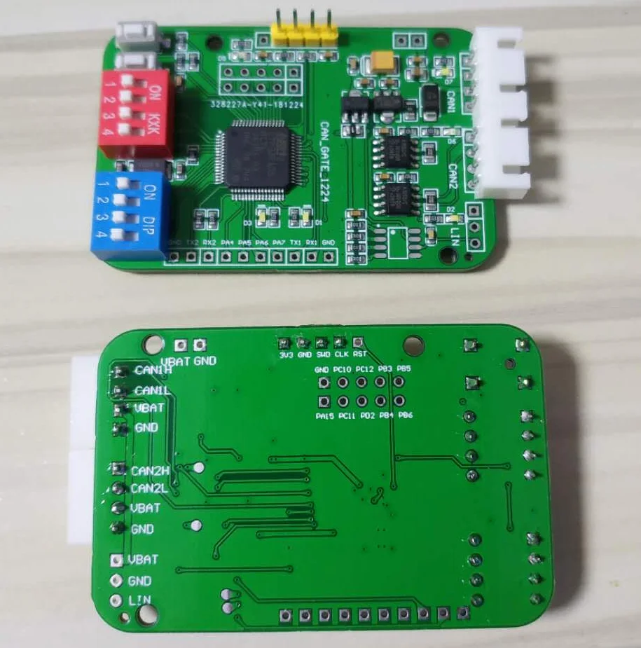 

CAN Development Board CANLIN Gateway STM32F1x Double CAN Single LIN LIN Master Slave Containing Source F105