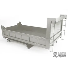 1/14 LESU металлический ковш грузовой бункер для TAMIYA 6X6 самосвал грузовик прицеп