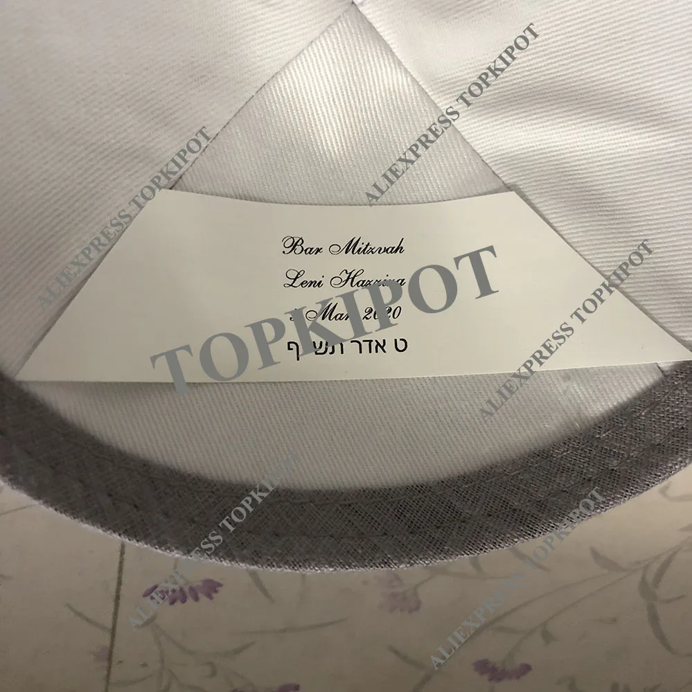 Темно-серый льняной KIPPOT, льняной KIPOT, KIPPA, Свадебный KIPPAH, KIPA