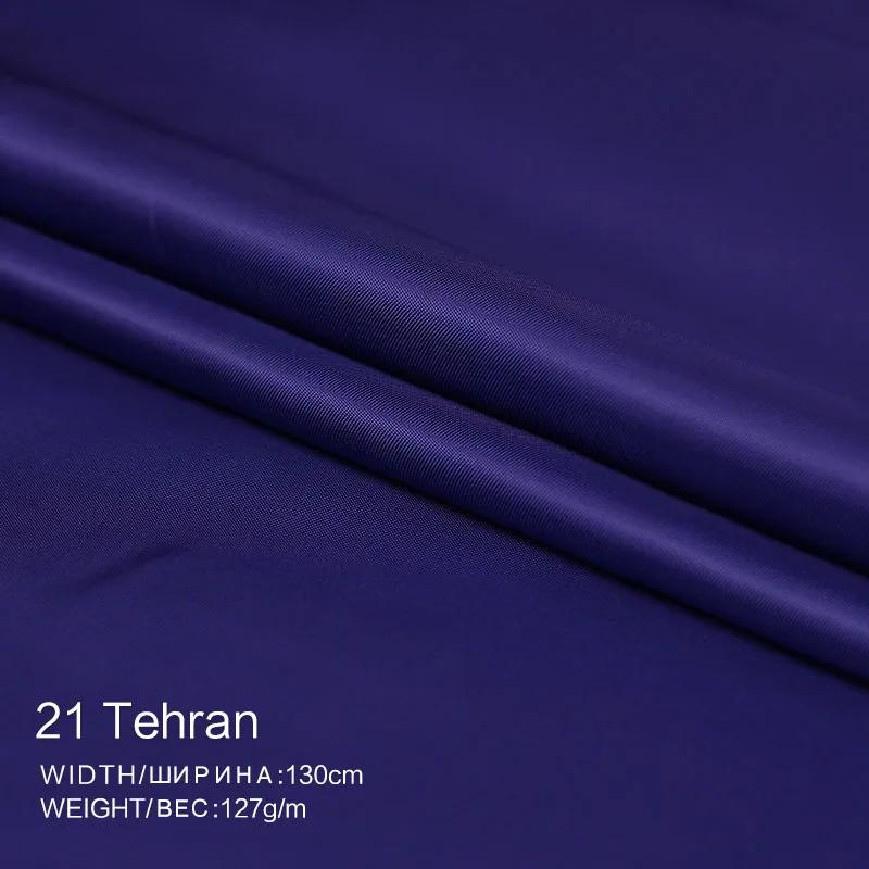 21Tehran Bemberg cuprammonium 100%cotton materials smooth winter Cloth cashmere overcoat lining high quality clothes fabrics Freeshipping - Цвет: 21Tehran