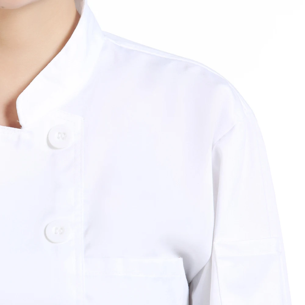 White&black restaurant Chef coats long sleeve cake shop Waitress catering Work clothes Food service kitchen jacket Chef uniform
