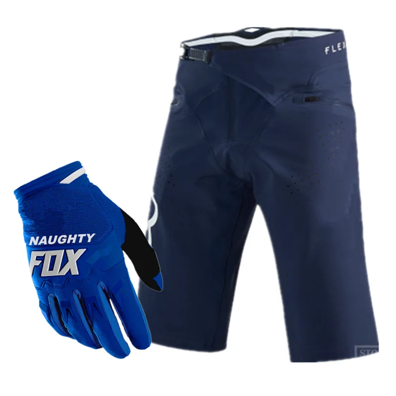 NAUGHTY FOX FLEXAIR MTB DH велосипедные шорты для внедорожных мотоциклов Горные грязные велосипедные гоночные шорты XC MX перчатки шорты для мотокросса