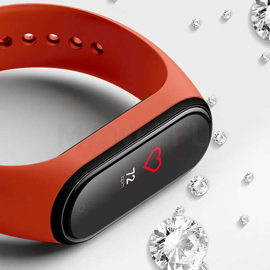 Оригинальная 2019 Новая защитная пленка 9D для Xiaomi Mi Band 5 4 Smart Miband защита экрана