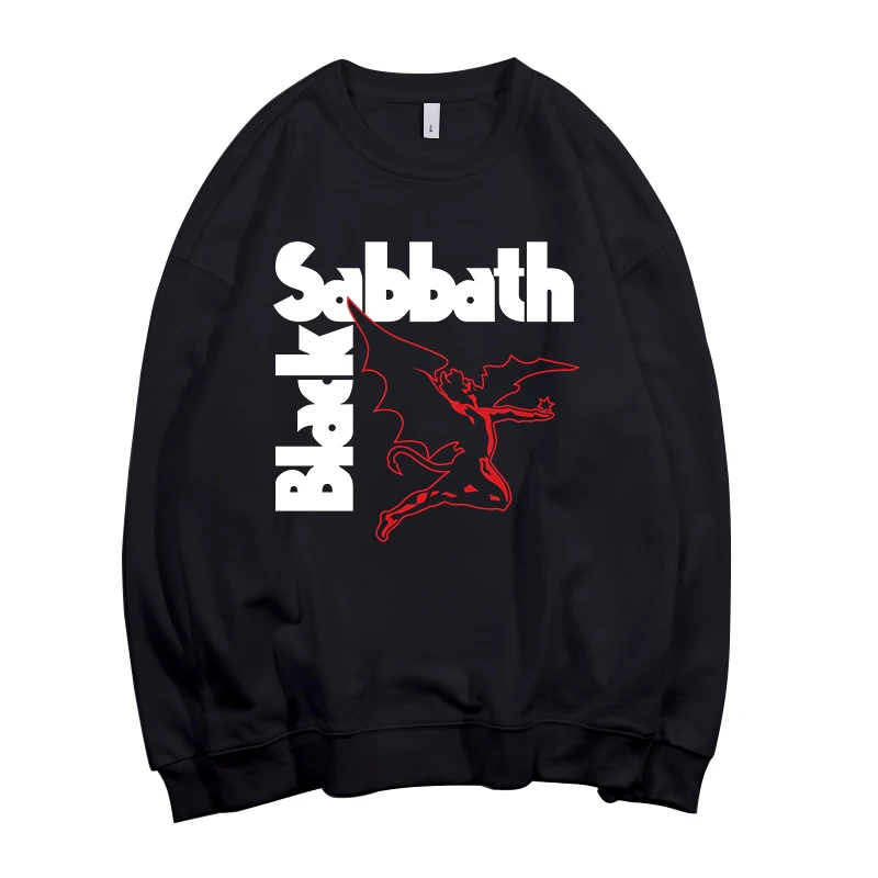 style5 Todhoof Черный Sabbath тяжелый металлический ремешок унисекс вырез лодочкой хлопковая толстовка Азиатский размер - Цвет: style5