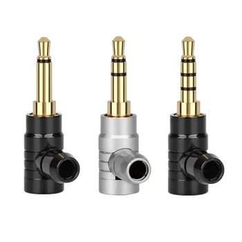 

3.5 Jack Audio Adapter Mono 2/3/4 Pole Gold Plated Copper Headphone Plug Mini jack Soldering Speaker Connectors 3.5mm Male Plugs